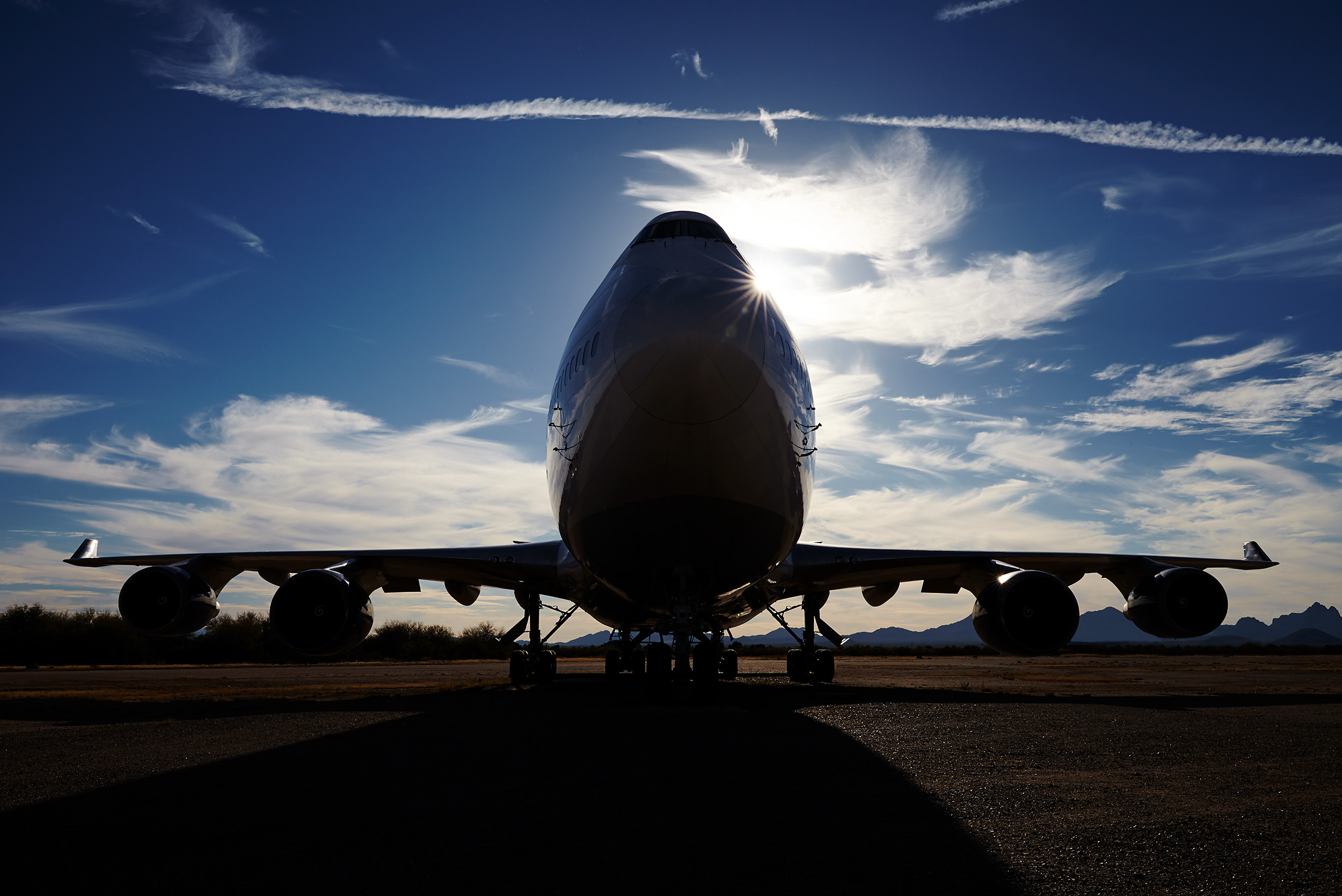 747 parked - Steve Craft Photography - Phoenix Arizona Aviation Photographer