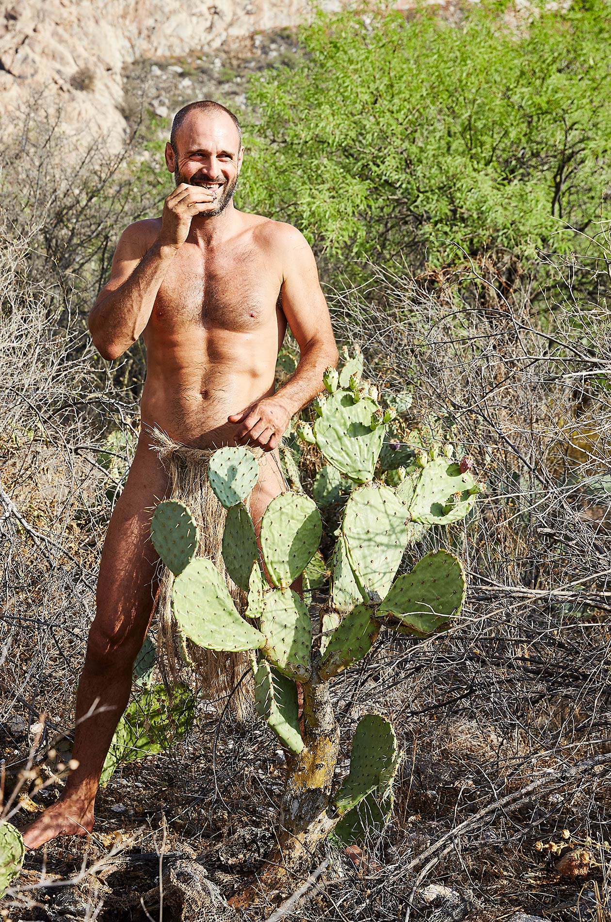 Ed Stafford Prickly Pear - Steve Craft Photography, Phoenix, Arizona based Commercial, Corporate & Advertising Photographer