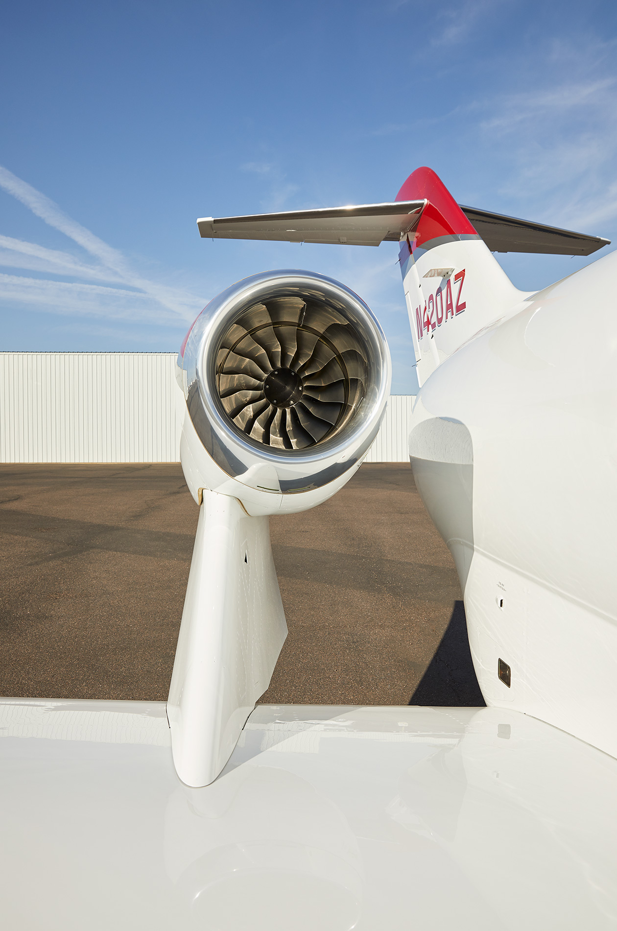 Hondajet Wing Engine - Steve Craft - Aviation Photographer Phoenix Arizona