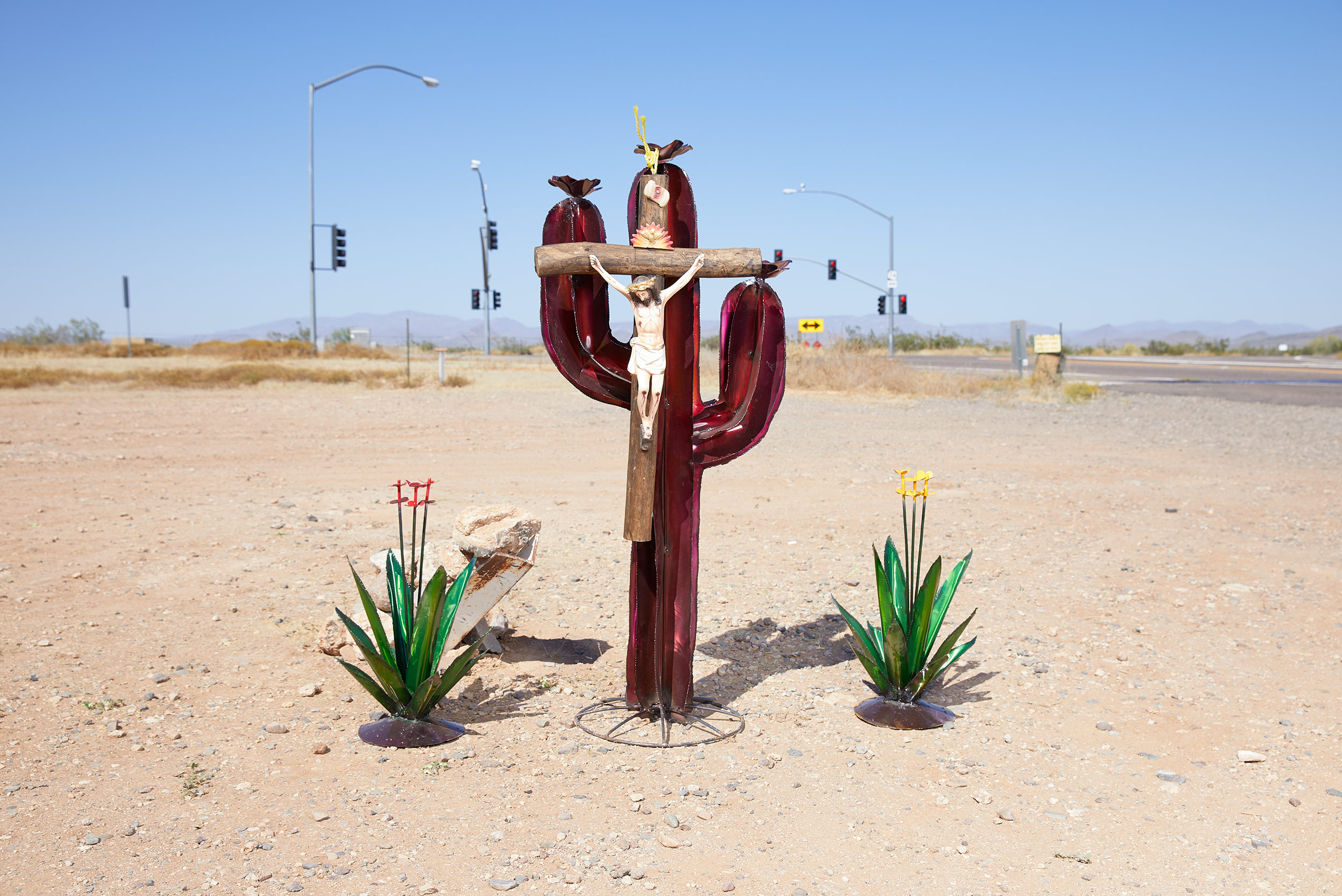 Jesus & Cactus - Steve Craft Photography, Phoenix, Arizona based Commercial, Aviation & Editorial Photographer