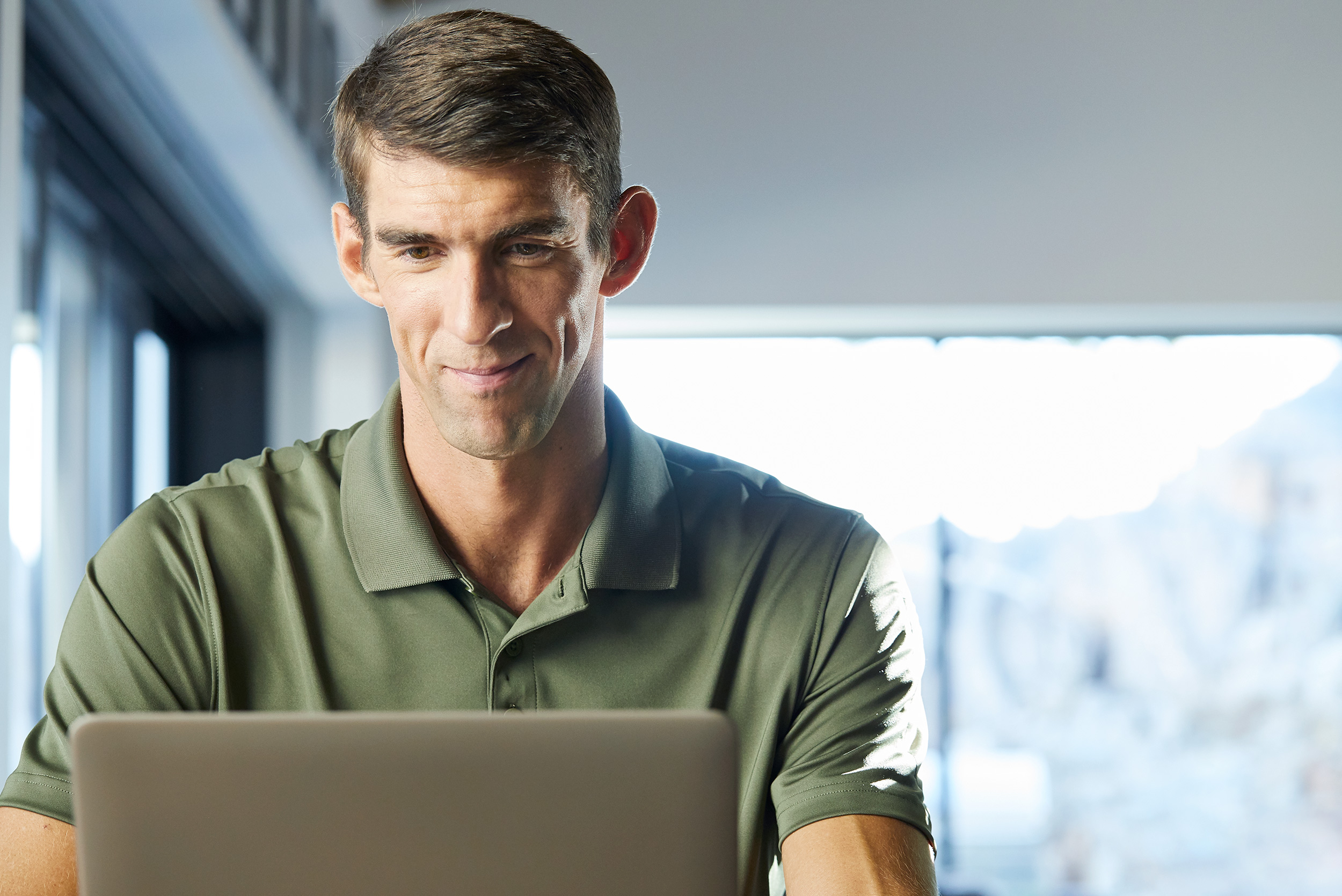 Michael Phelps for Talkspace Therapy - Steve Craft Photo- Phoenix Commercial Photographer