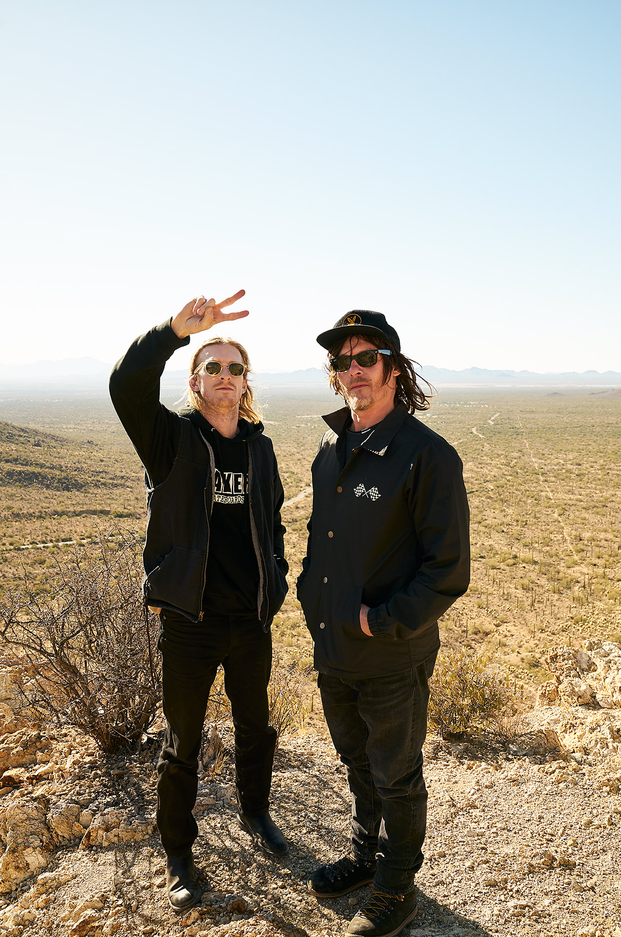 Norman Reedus & Austin Amelio - Steve Craft Photography, Phoenix, Arizona based Commercial, Corporate & Advertising Photographer