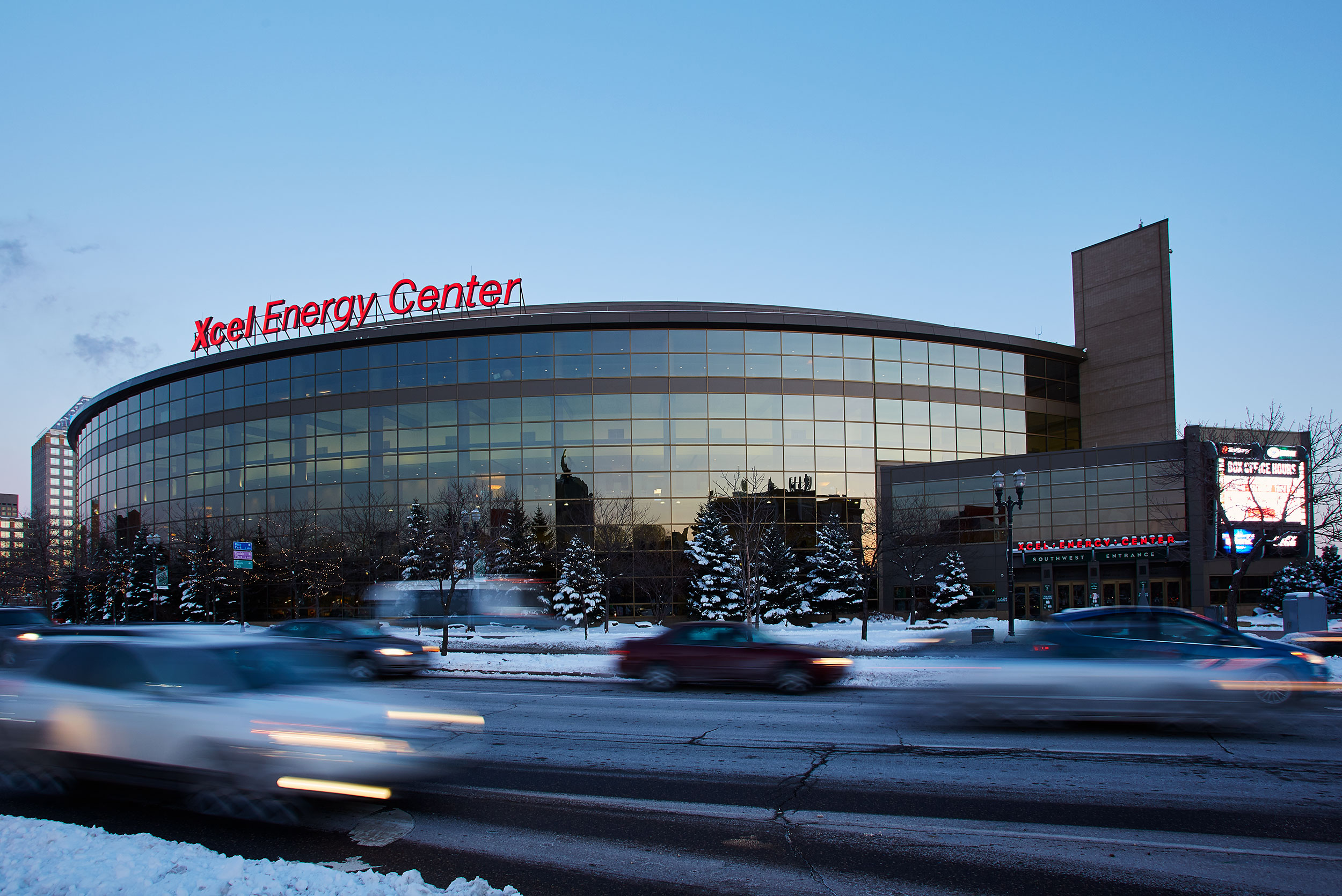 Xcel Center Minneapolis  - Steve Craft Photography, Phoenix, Arizona based Advertising, Aviation & Editorial Photographer